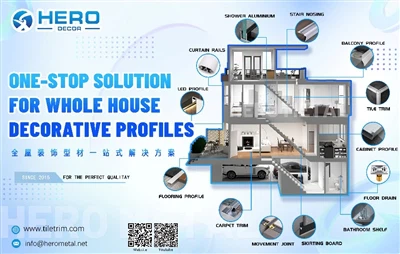 من الذي يقدم حلاً متكاملاً لحافة إغلاق ديكور المنزل بالكامل؟