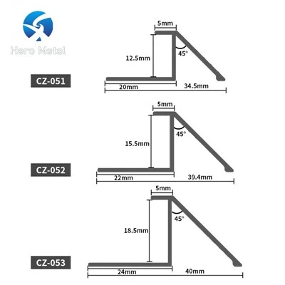 ceramic tile edging strips